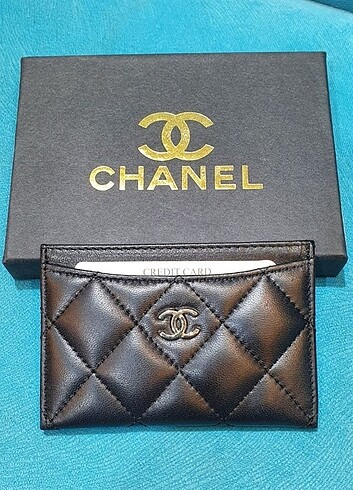 CHANEL bayan Deri kartlık