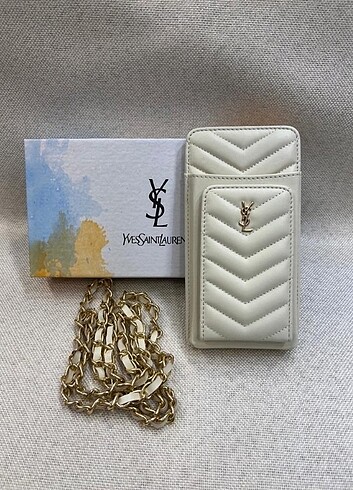 Yves Saint Laurent Telefonluk kartlık cüzdan çanta 