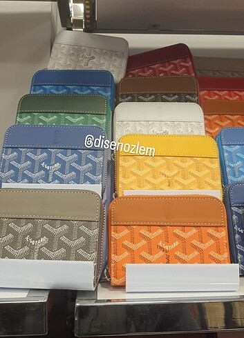 Hakiki deri MAİSON GOYARD bayan cüzdan 