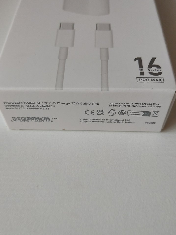 35W iPhone iPad Apple Orjinal YD 15-16-17 Hızlı Şarj Aleti Seti - Görsel 5