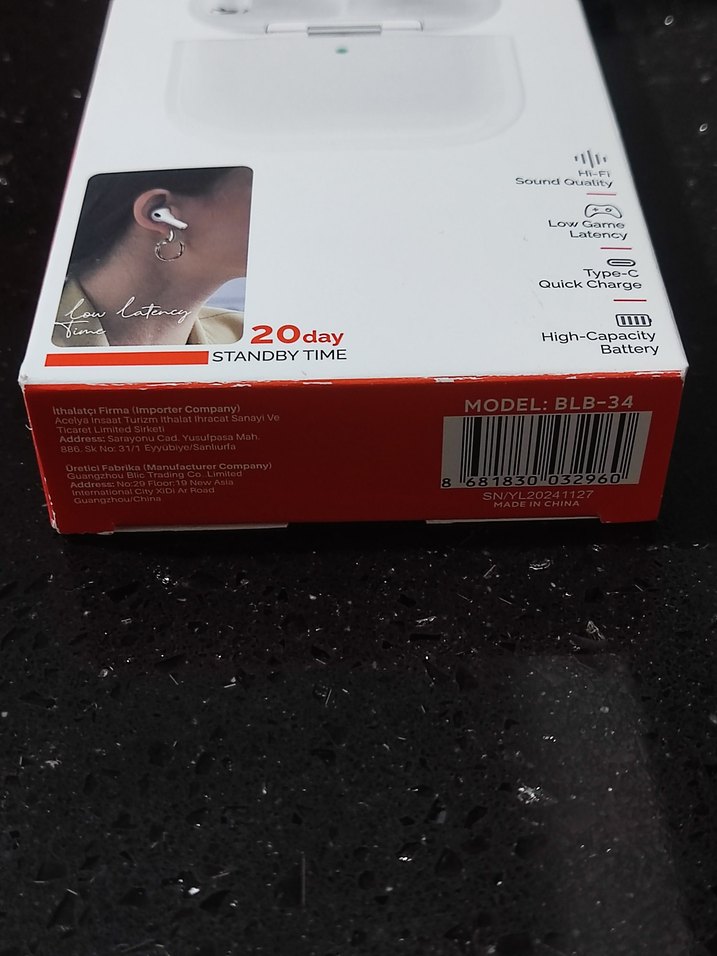 ORJİNAL iPhone BLIC AIR4S BLB-34 AirPods Bluetooth Kulaklık - Görsel 5