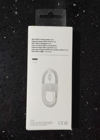 60W iPhone iPad Orjinal Type C Hızlı Şarj Kablosu + İğne Hediye - Görsel 2