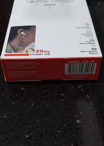 ORJİNAL iPhone BLIC BLB-34 AirPods Dokunmatik Bluetooth Kulaklık - Görsel 5