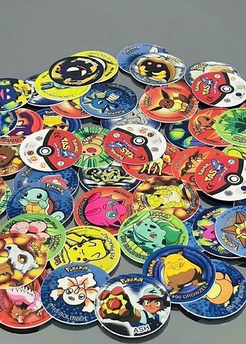 Pokemon Taso 1 Set 51 adet Ash dahil sıfır paketli hediyeli - Görsel 7