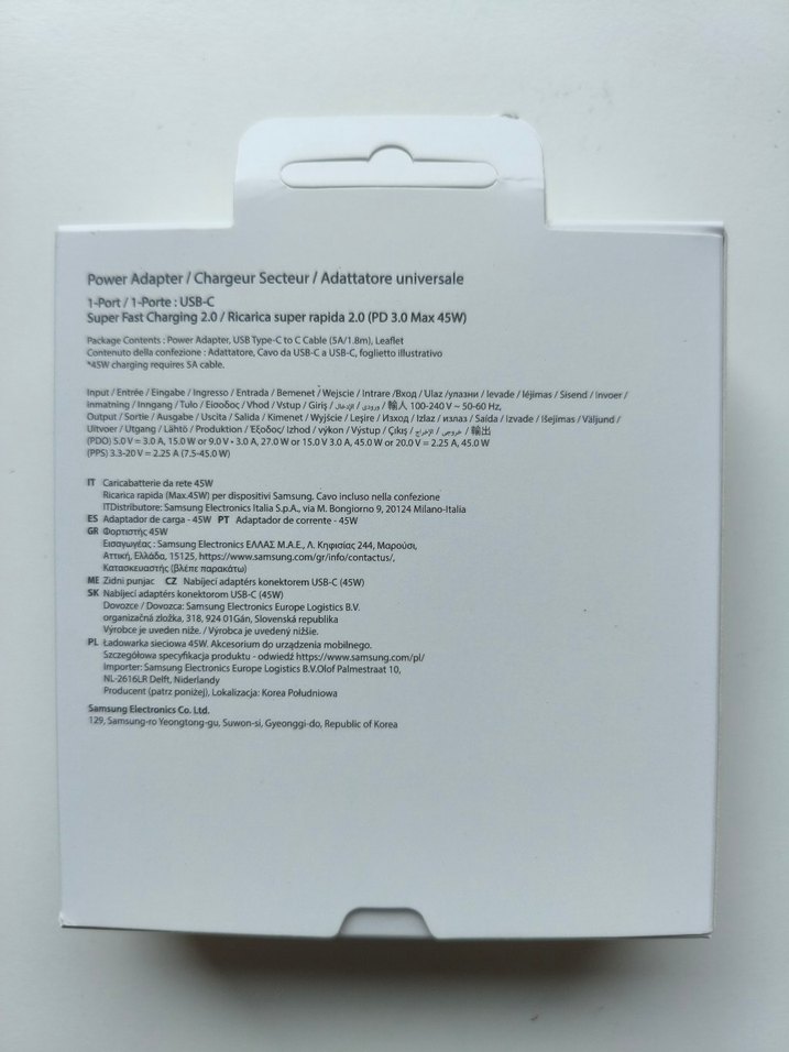 Orjinal Samsung 45W Süper Hızlı Şarj Aleti Seti Type C 5A Sıfır — görsel 3/3