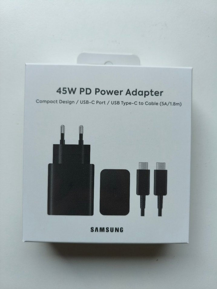Orjinal Samsung 45W Süper Hızlı Şarj Aleti Seti Type C 5A Sıfır — görsel 2/3