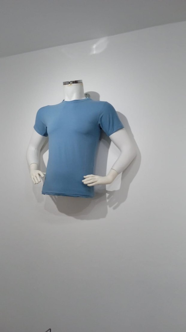 Gri Kısa Kollu Erkek Tişört - Görsel 2