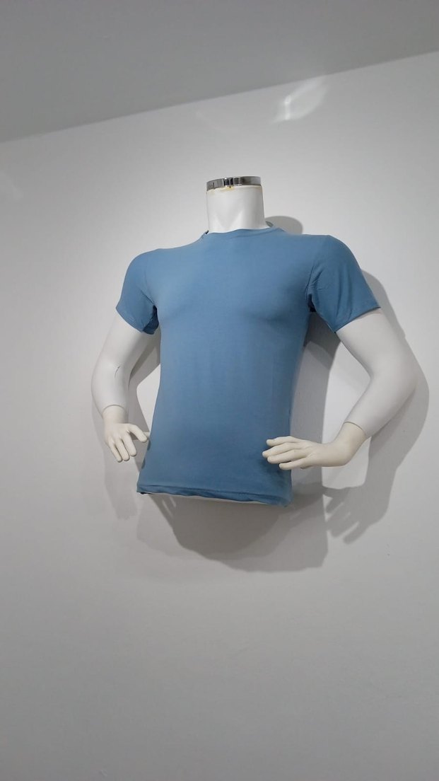 Gri Kısa Kollu Erkek Tişört - Görsel 4