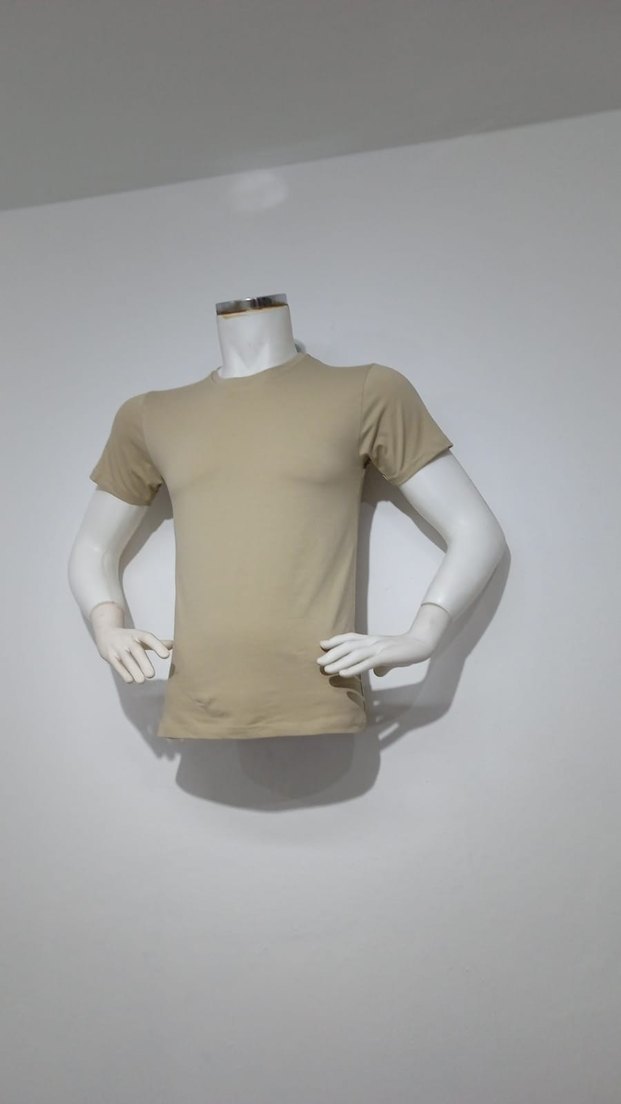 Gri Kısa Kollu Erkek Tişört - Görsel 3