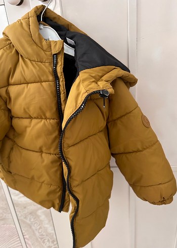 Mango Sarı Fermuarlı Erkek Çocuk Mont - Görsel 2