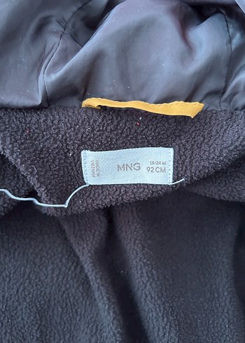 Mango Sarı Fermuarlı Erkek Çocuk Mont - Görsel 5