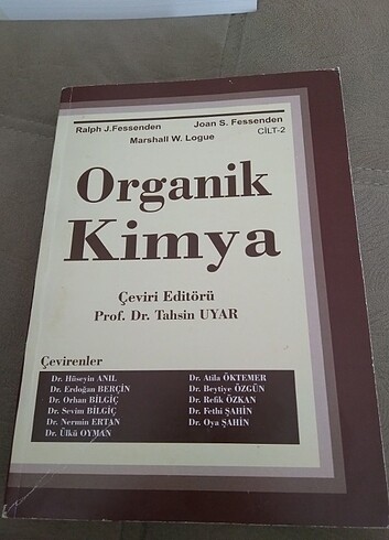 Organik kimya kitabı