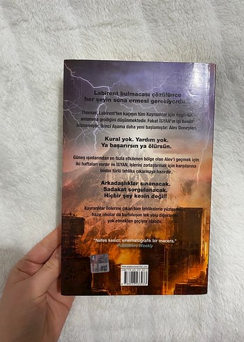 Labirent Alev Deneyleri - James Dashner - Görsel 2