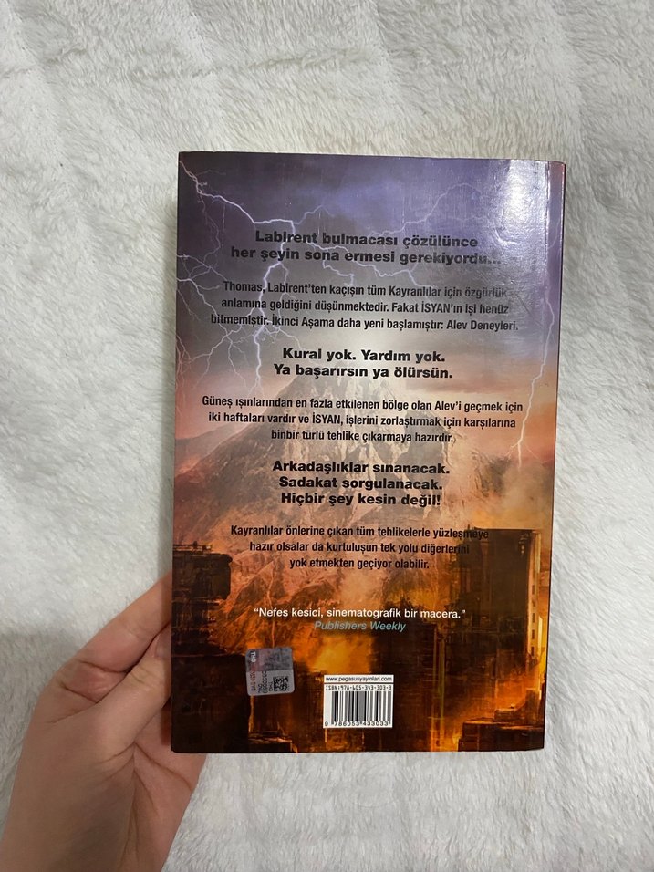 Labirent Alev Deneyleri - James Dashner - Görsel 2