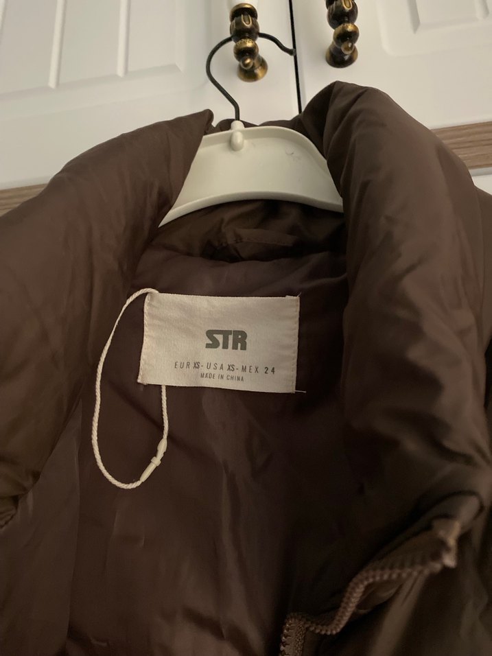 Kahverengi Kadın Midi Kışlık Mont - Görsel 3