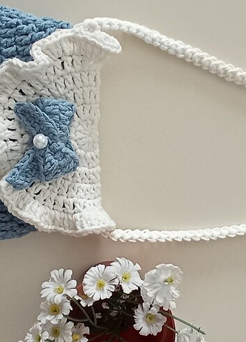 örgü bayram çantası  - Görsel 5