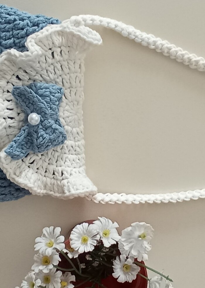 örgü bayram çantası  - Görsel 5