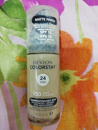 Revlon colorstay 150 numara buff rengi beyaz ten mat fondöten 
