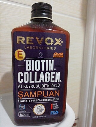 Revox biotin collagen at kuyruğu bitki özlü şampuam