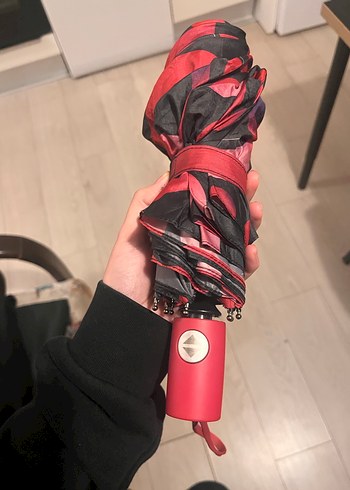 Desenli Kadın Şemsiye - Görsel 3