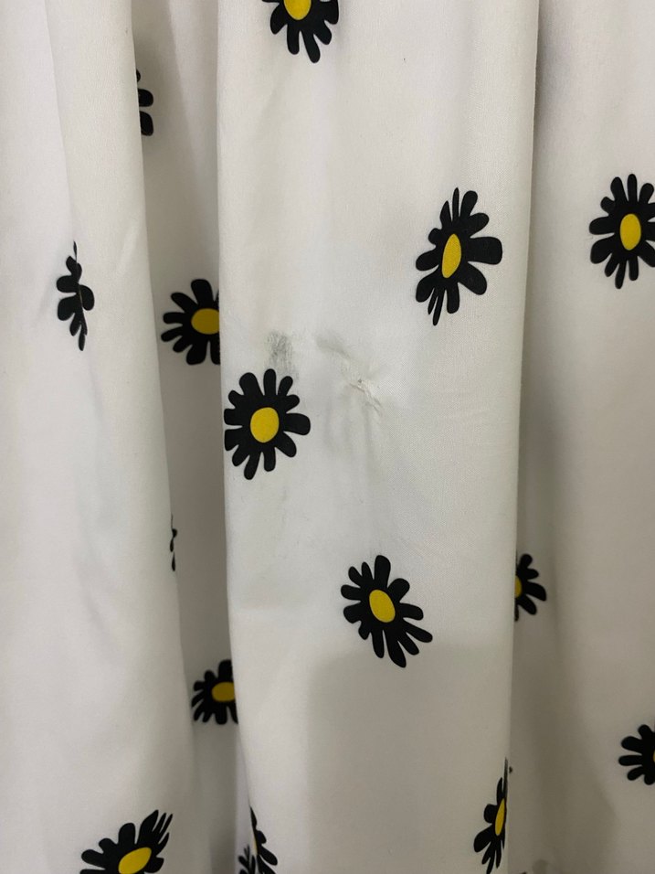 Nakışlı Beyaz Uzun Bohem Elbise - Görsel 2