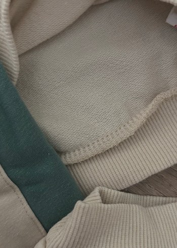 Erkek Bebek krem Fermuarlı Eşofman Takımı CİVİL - Görsel 4