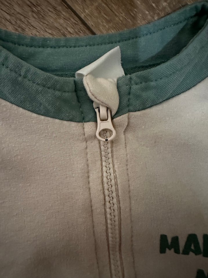 Erkek Bebek krem Fermuarlı Eşofman Takımı CİVİL - Görsel 3