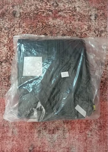 Unisex Siyah Uzun Fit Yağmurluk ve Rüzgarlık Motorcu - Görsel 2