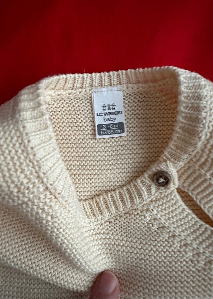 Uzun Kol Pamuk Kız  Triko - Görsel 4