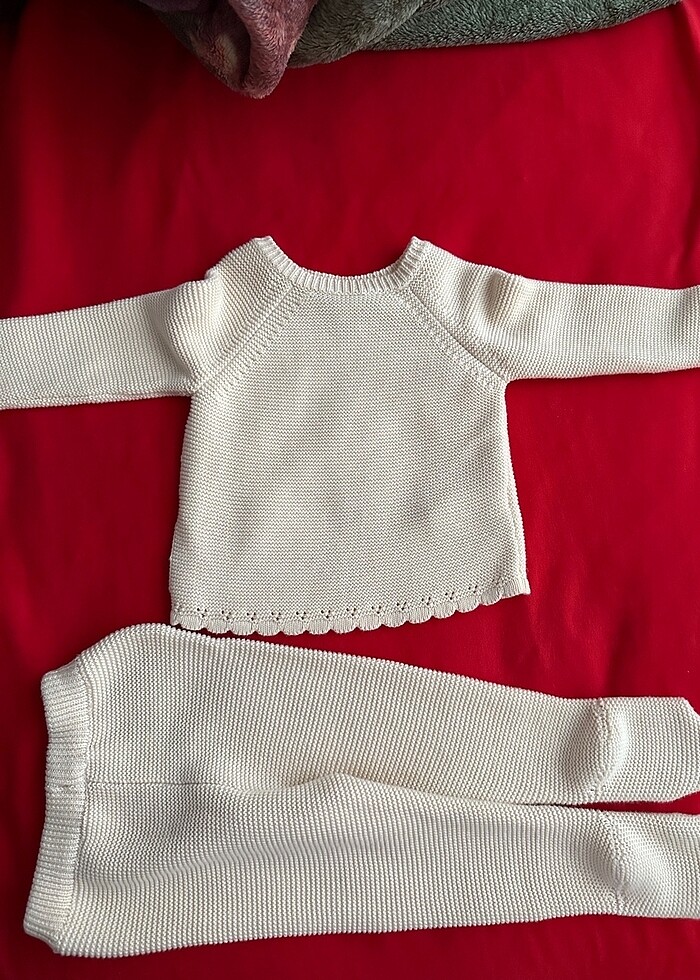 Uzun Kol Pamuk Kız  Triko - Görsel 3