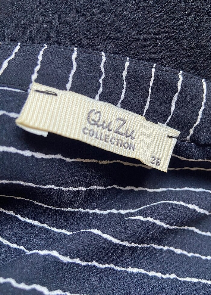 Siyah Çizgili Gömlek - Görsel 5