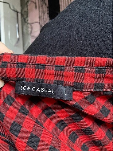 Kırmızı-Siyah Kareli Gömlek - Görsel 5