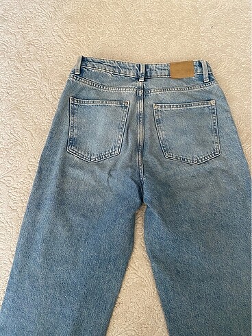 Zara yüksel bel straight fit jean - Görsel 5