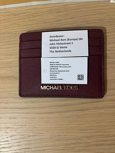 Beden bordo Renk Michael Kors Kartlık