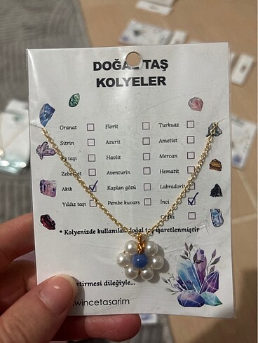 Beden çeşitli Renk Çiçek kolye