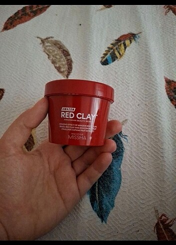 Missha Amazonian Red Clay Kil Maskesi