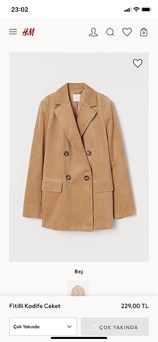 H&M Blazer ceket