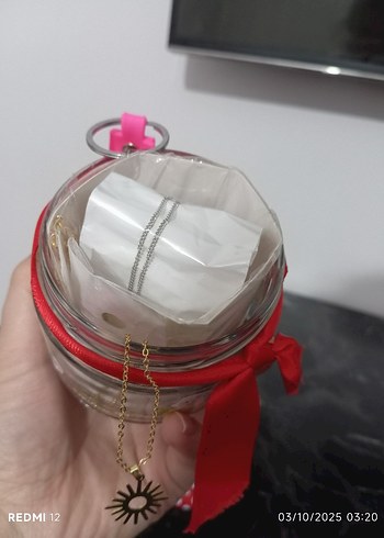  Beden Pembe Payetli Renkli Kadın Takı Seti