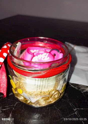 Accessorize Pembe Payetli Renkli Kadın Takı Seti