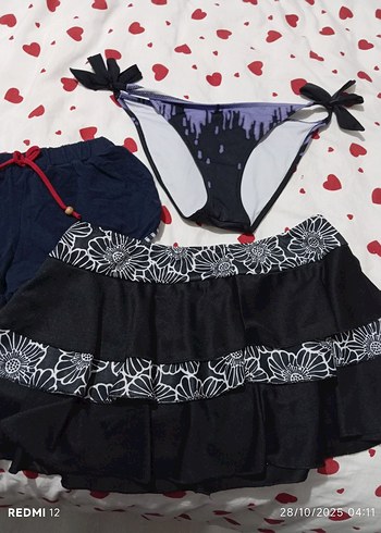 Fırfırlı Mini Kadın Mayo Altı - Görsel 3