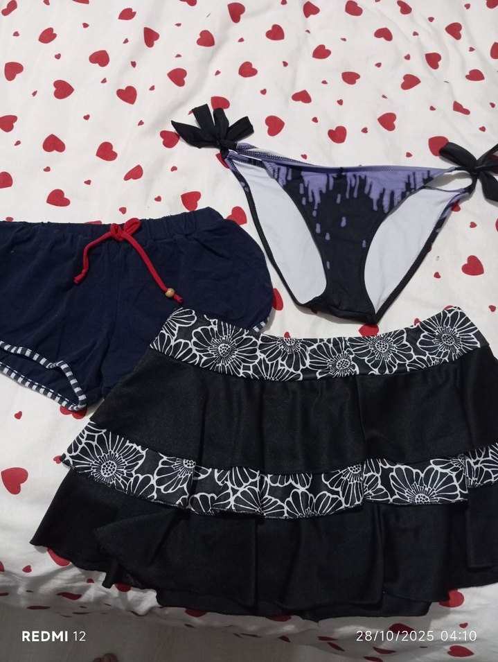 Fırfırlı Mini Kadın Mayo Altı - Görsel 5