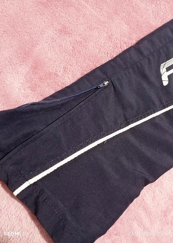 Lacivert Nakışlı Fermuarlı Erkek Eşofman Altı - Görsel 5