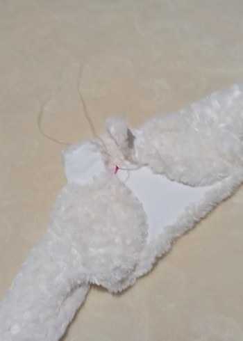 Kız Çocuk Beyaz Kürk Detaylı Bolero - Görsel 6