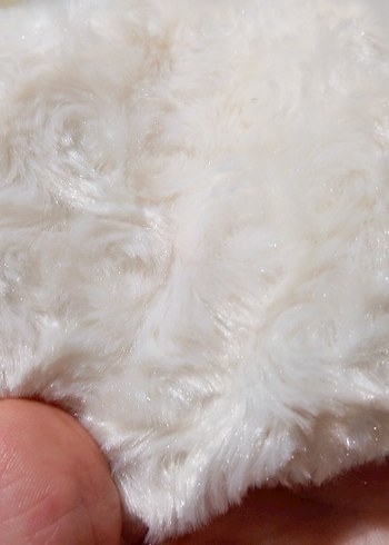 Kız Çocuk Beyaz Kürk Detaylı Bolero - Görsel 5