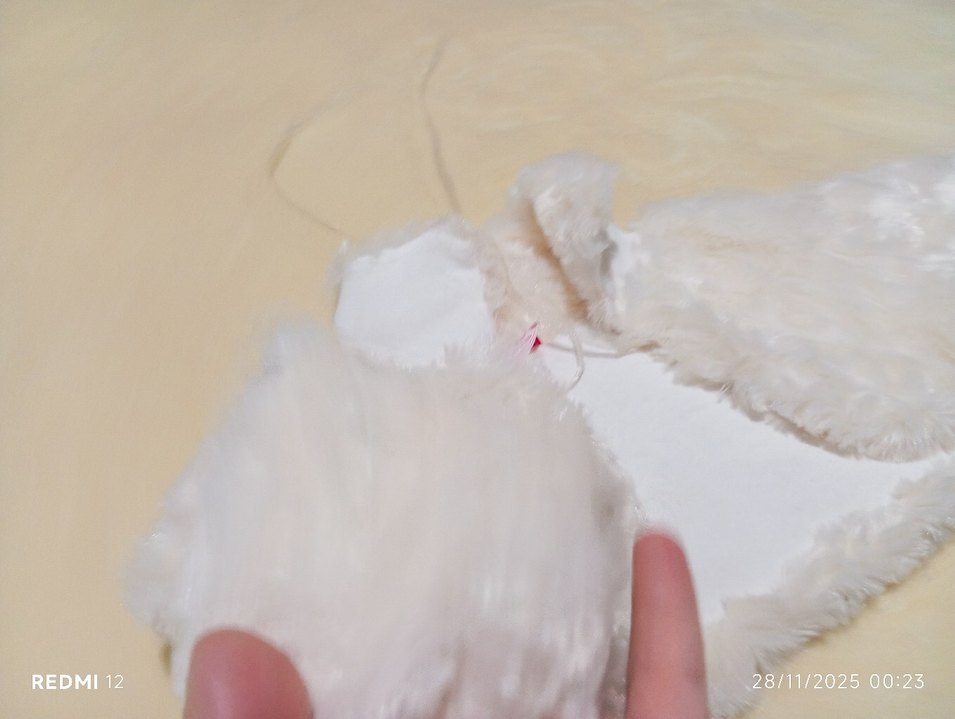 Kız Çocuk Beyaz Kürk Detaylı Bolero - Görsel 2