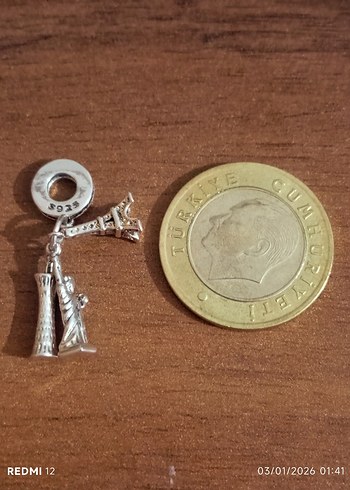 Paris Temalı Kadın Charm - Görsel 4