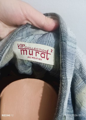 Gri Düğmeli Erkek Keten Gömlek - Görsel 2