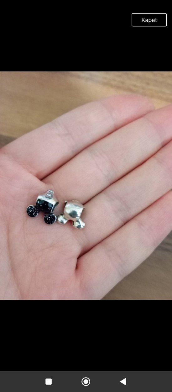 Gri Minimalist mckey charmlar - Görsel 3