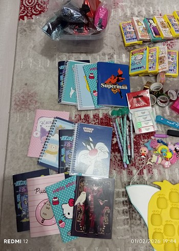 Renkli Okul Aktivite Malzemeleri Seti - Görsel 8