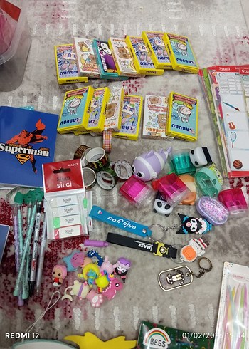 Renkli Okul Aktivite Malzemeleri Seti - Görsel 6